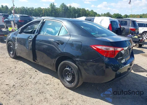 2019 Toyota Corolla Le из США, поврежденный, VIN 2T1BURHE7KC235814